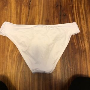 White swim bottoms